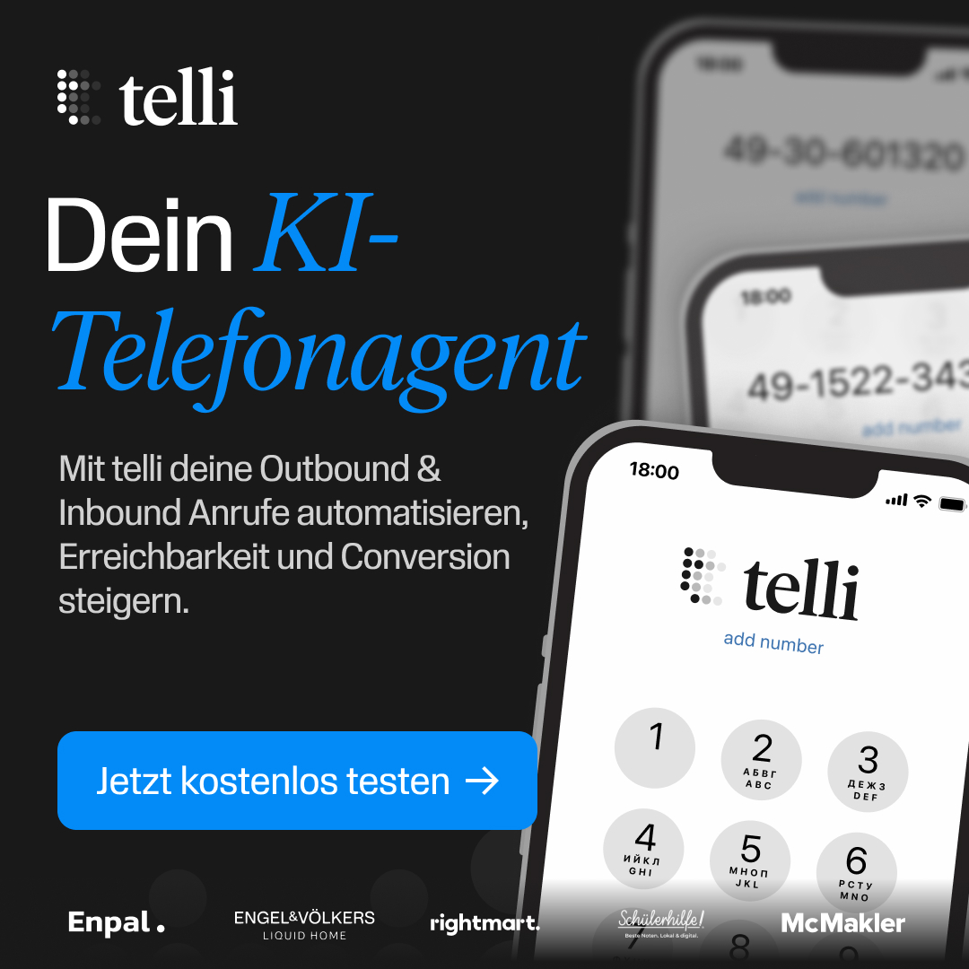 telli technologies GmbH Facebook ad