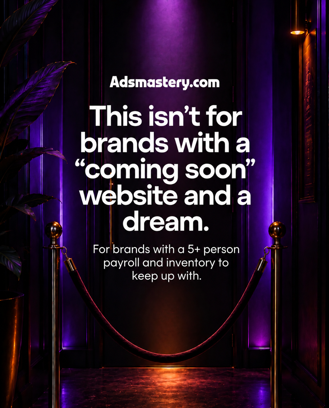 Chase Chappell Facebook ad: Trusted By 714+ Shopify Brands