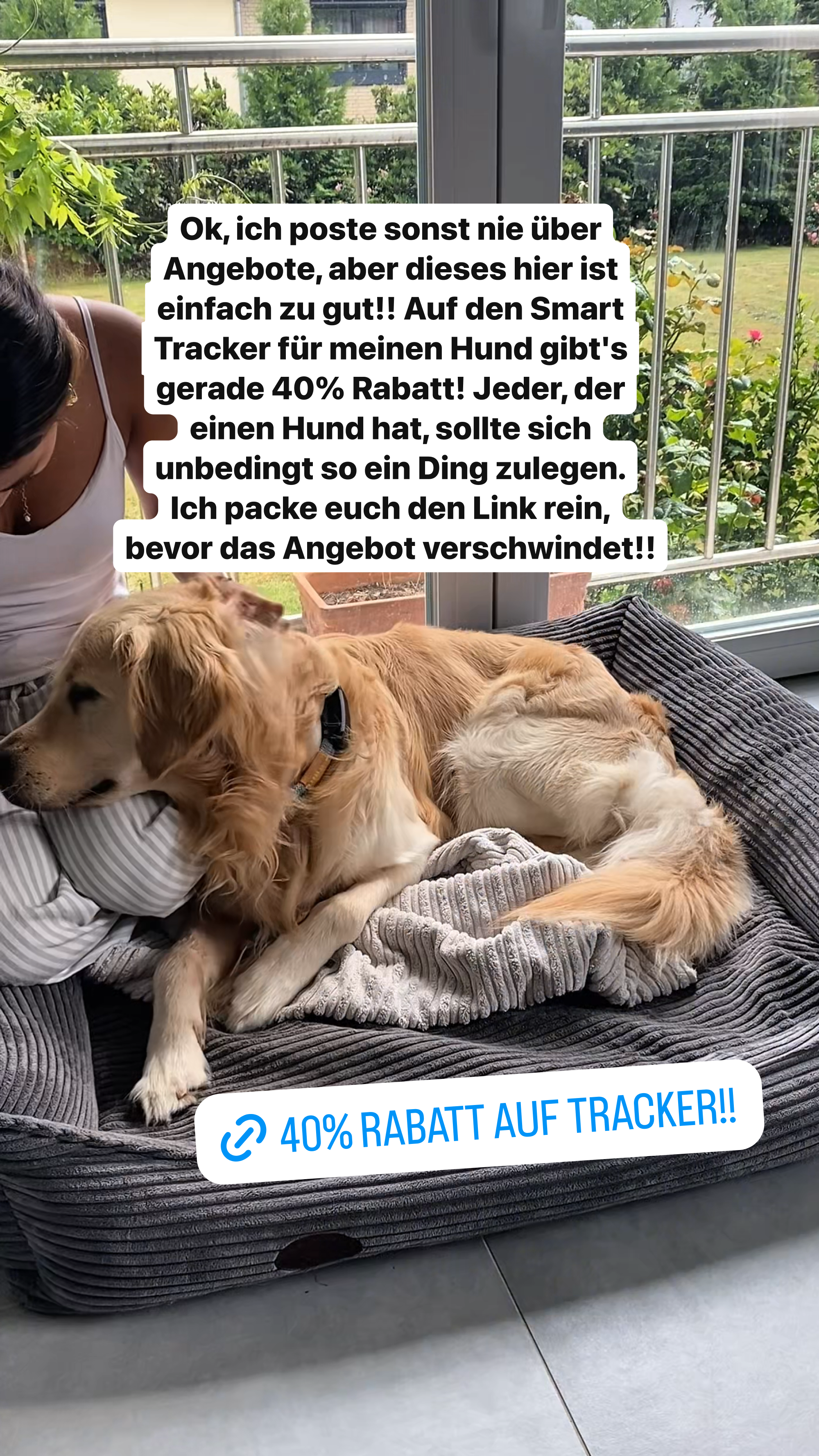 Tractive Facebook ad