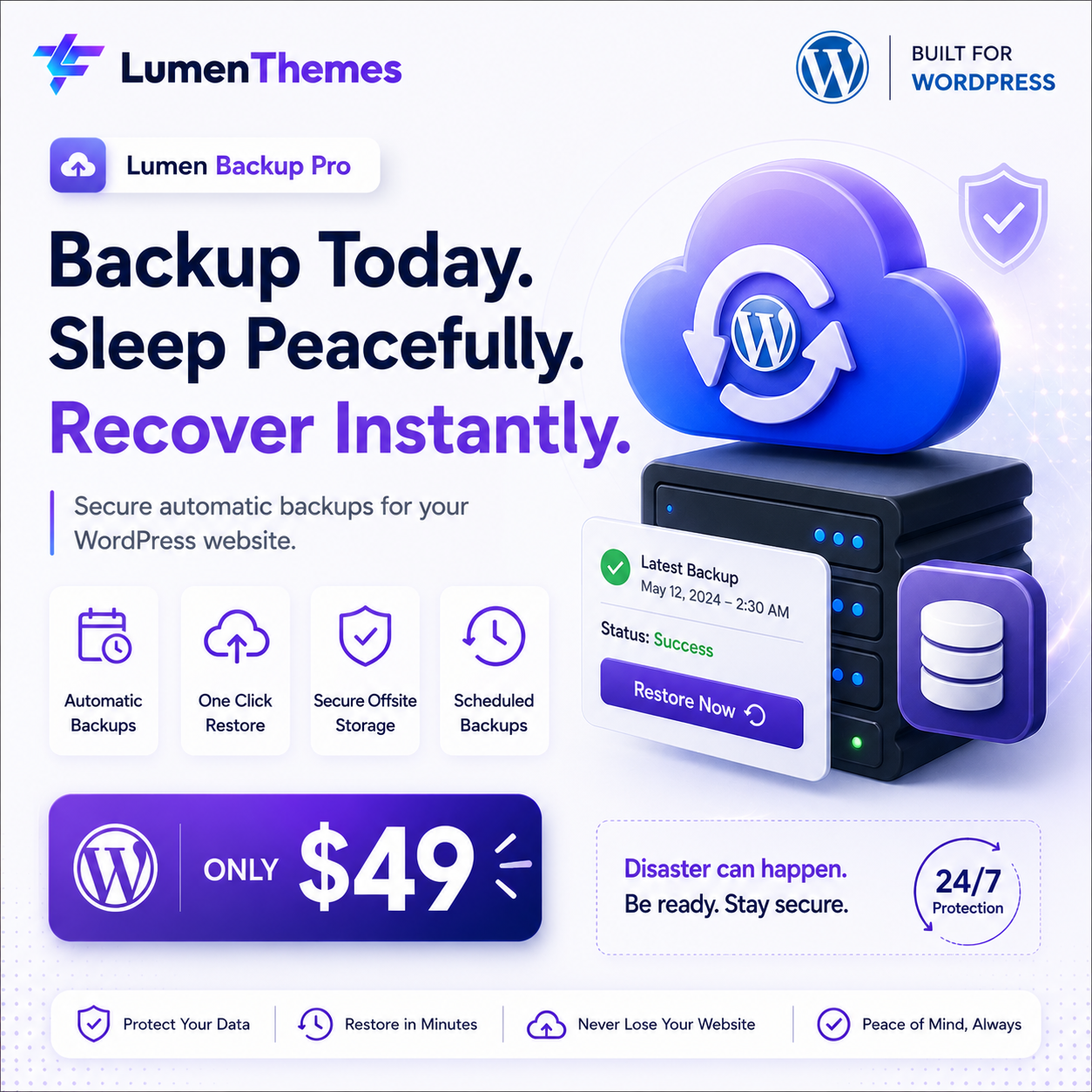 Lumenthemes Facebook ad: Replace Your $200/mo AI Stack