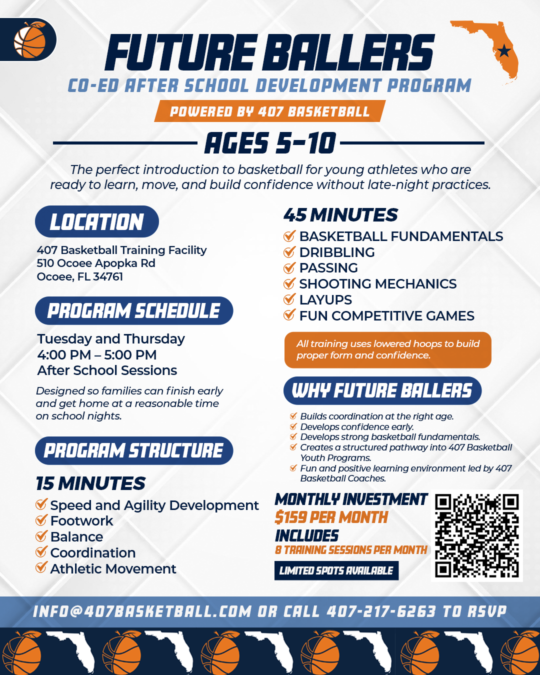 407Basketball Facebook ad: Confidence & Fundamentals