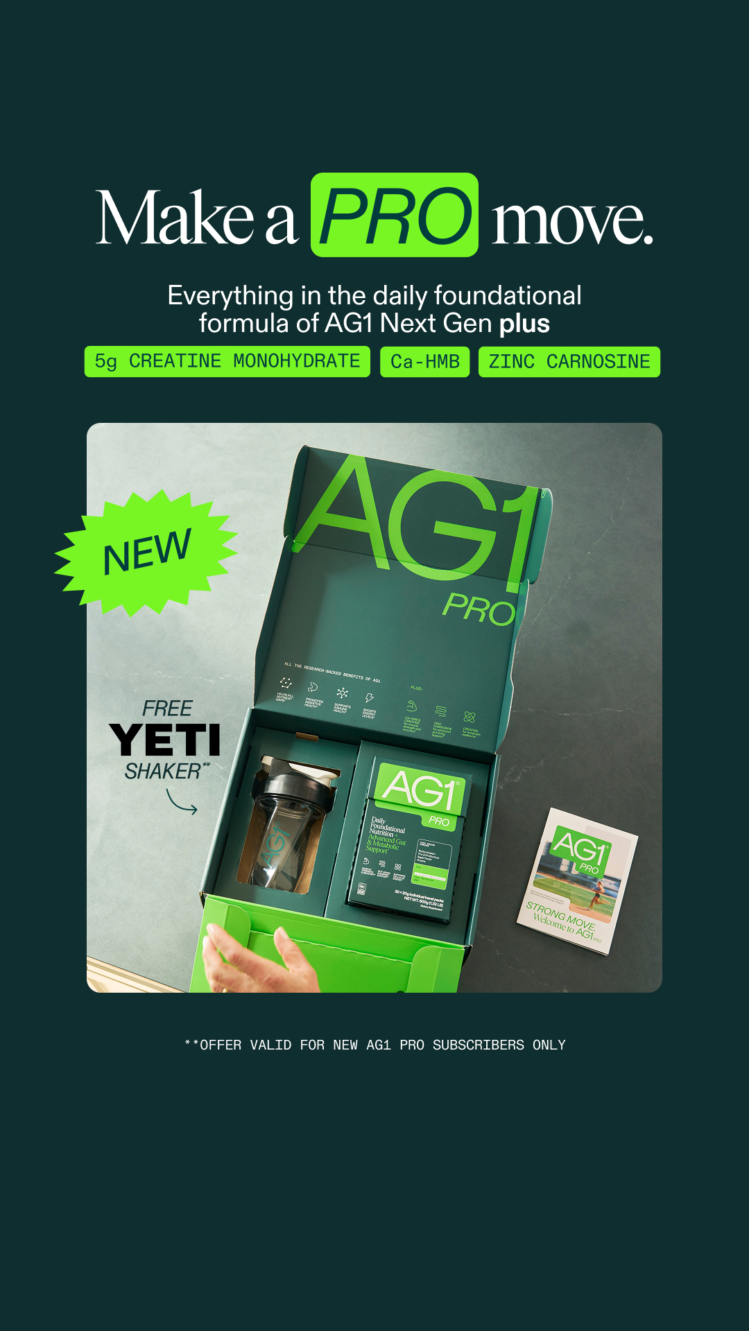 AG1 by Athletic Greens Facebook ad