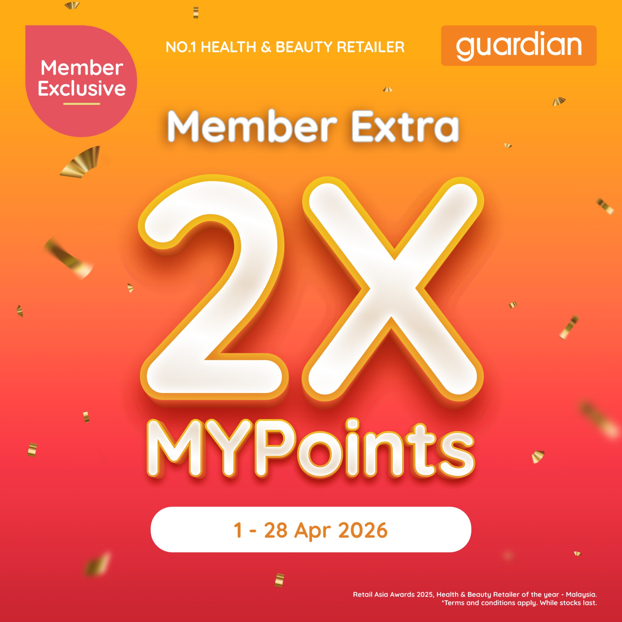 Guardian Health & Beauty Facebook ad