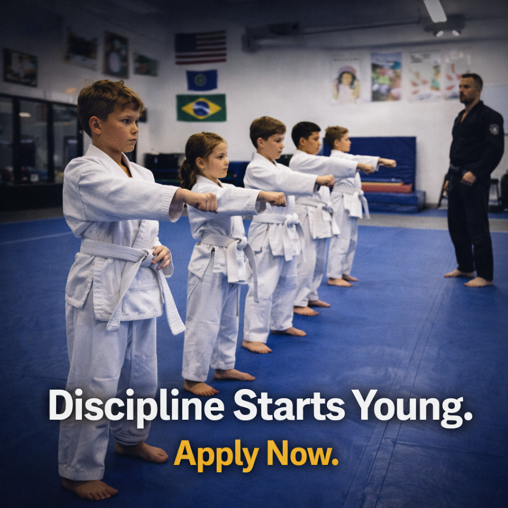 West Coast World Martial Arts/Machado Jiu-Jitsu AF- Gardnerville Facebook ad: Discipline Starts Here