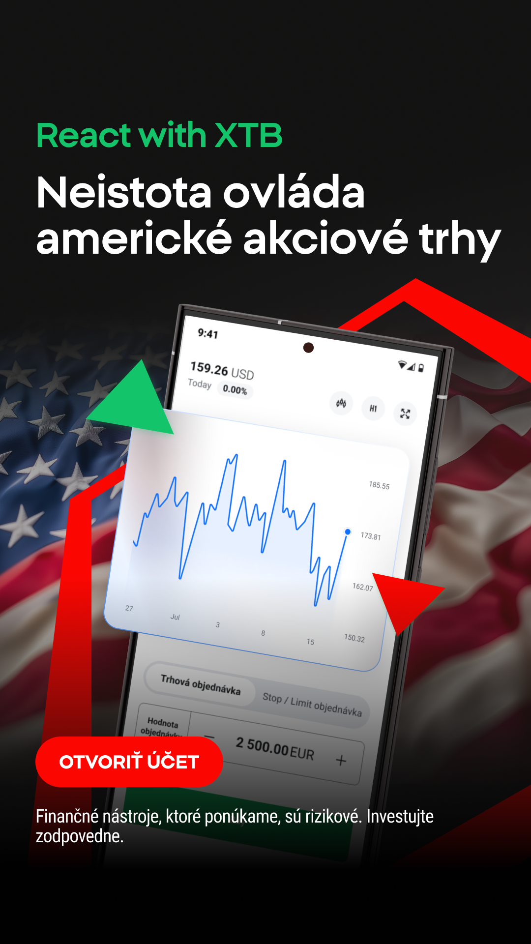 XTB Online Trading Facebook ad