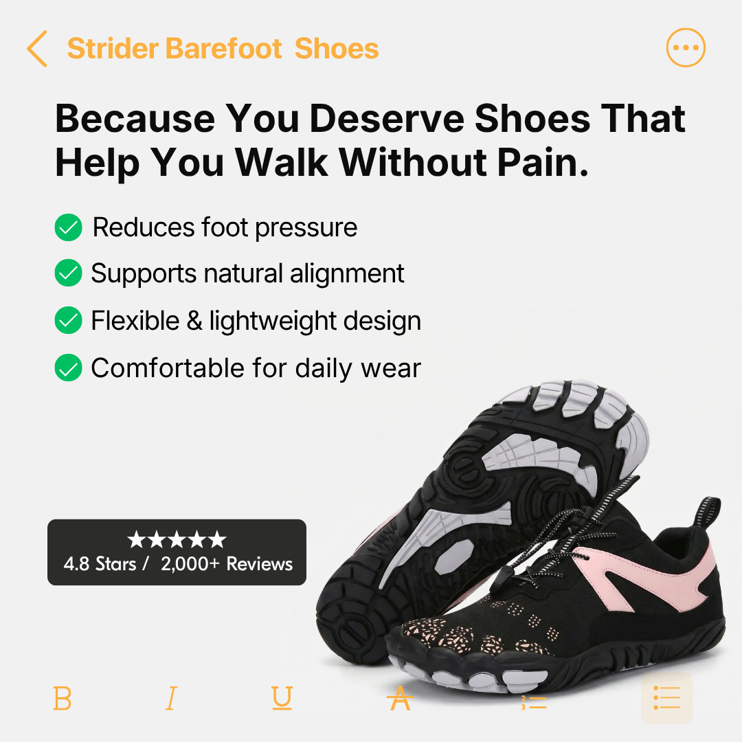 Medira Facebook ad: Best Walking Shoe 2026!