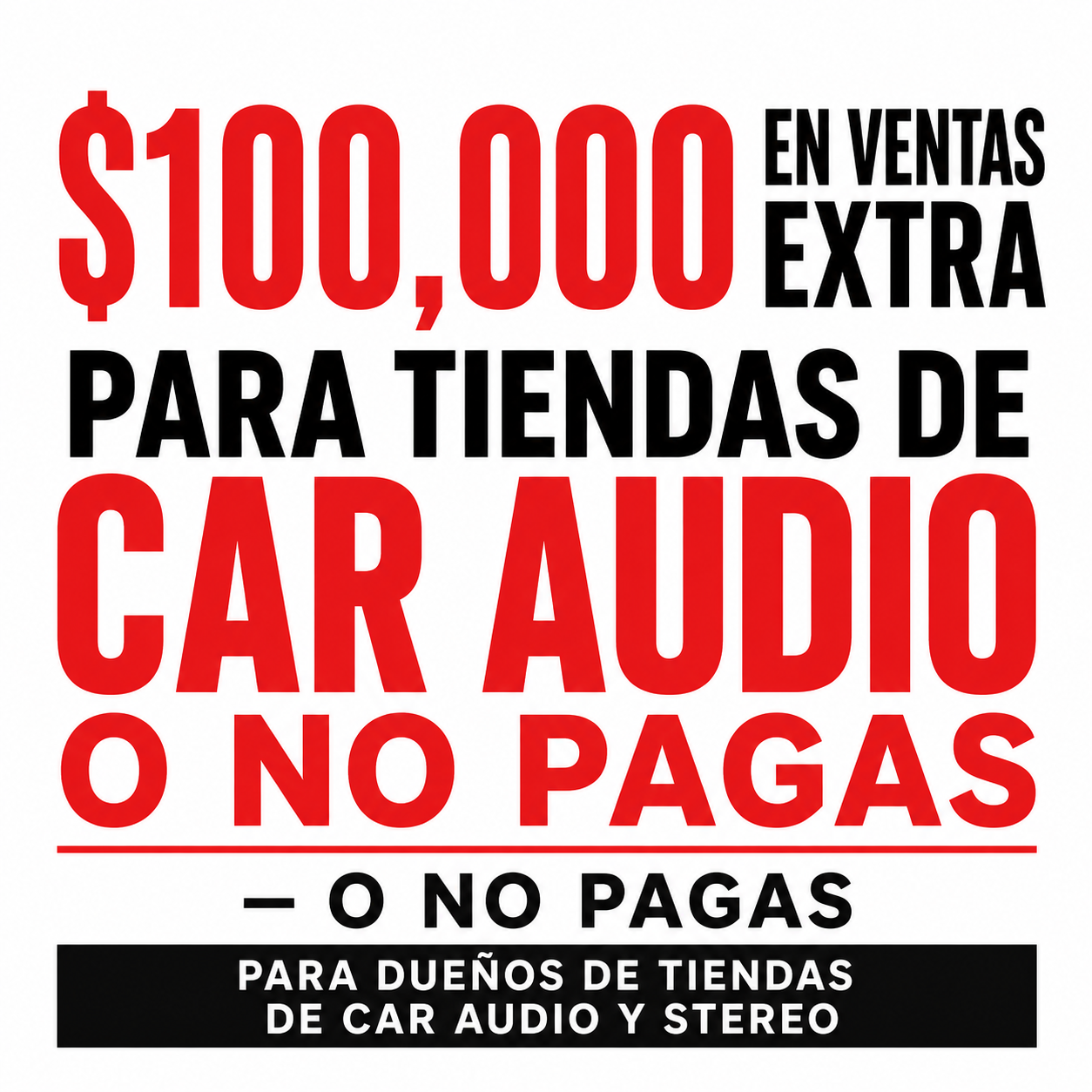 Future Cut Media - Raul Camarena Facebook ad: Lleva tu tienda de car audio al proximo nivel!