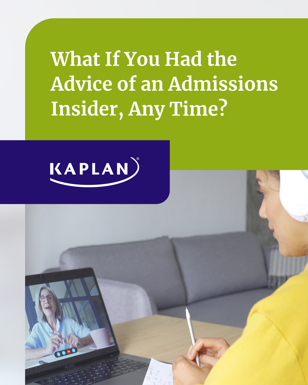 Kaplan College Prep Facebook ad from Jul 14, 2026