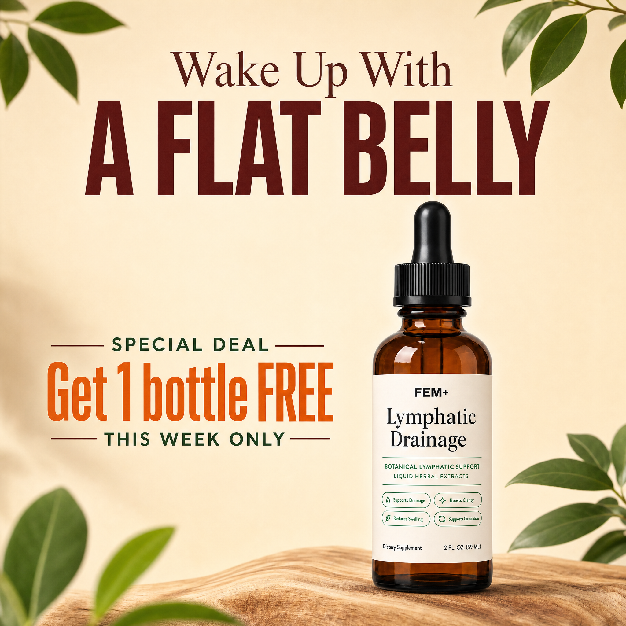 FEM+ Nutrition Facebook ad