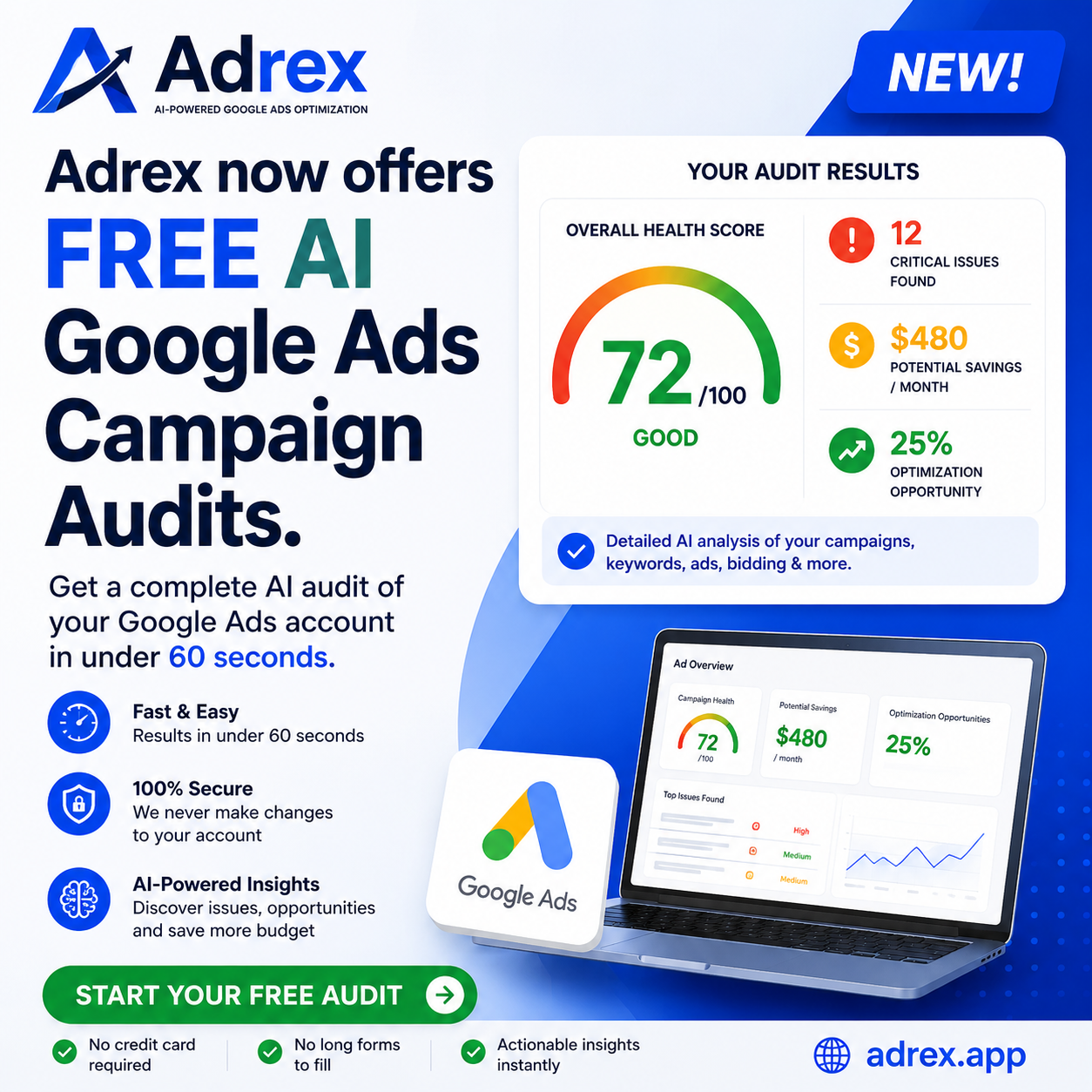 Adrex Facebook ad