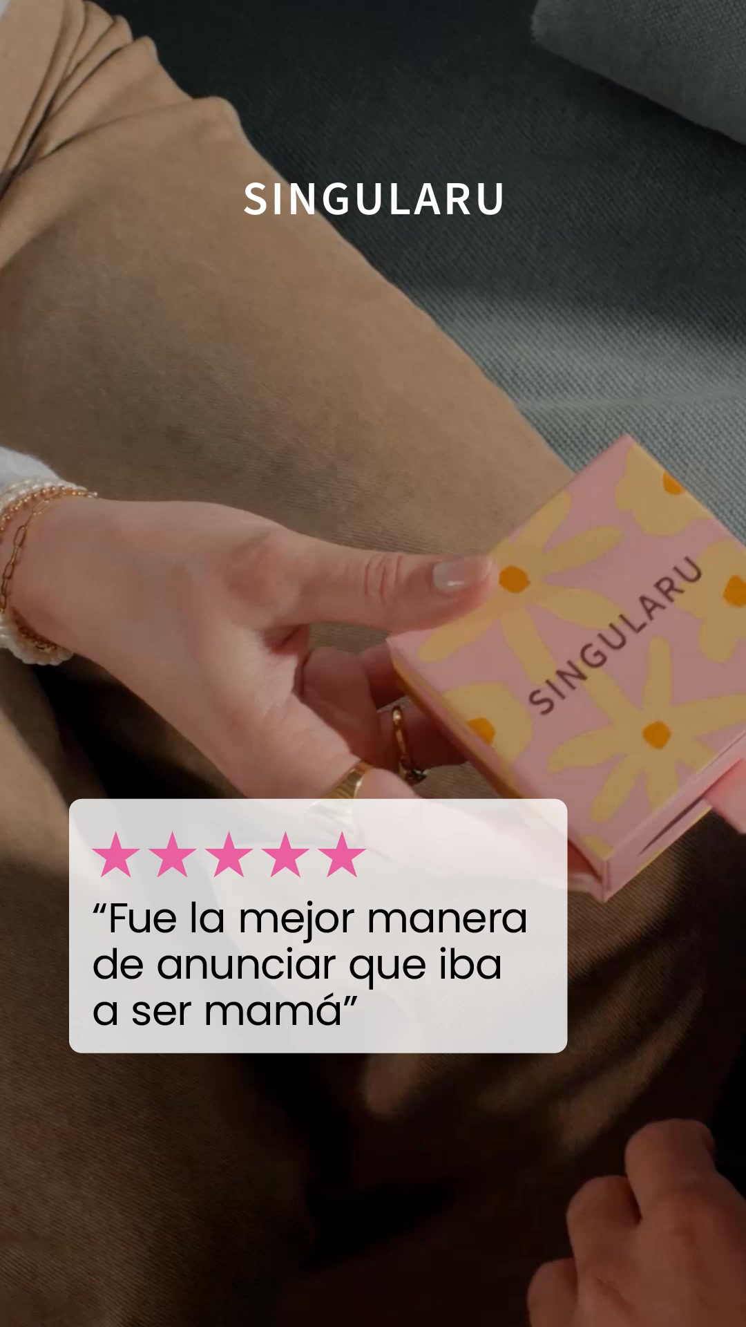 Singularu Jewels Facebook ad: Charm Mamá Baño Oro