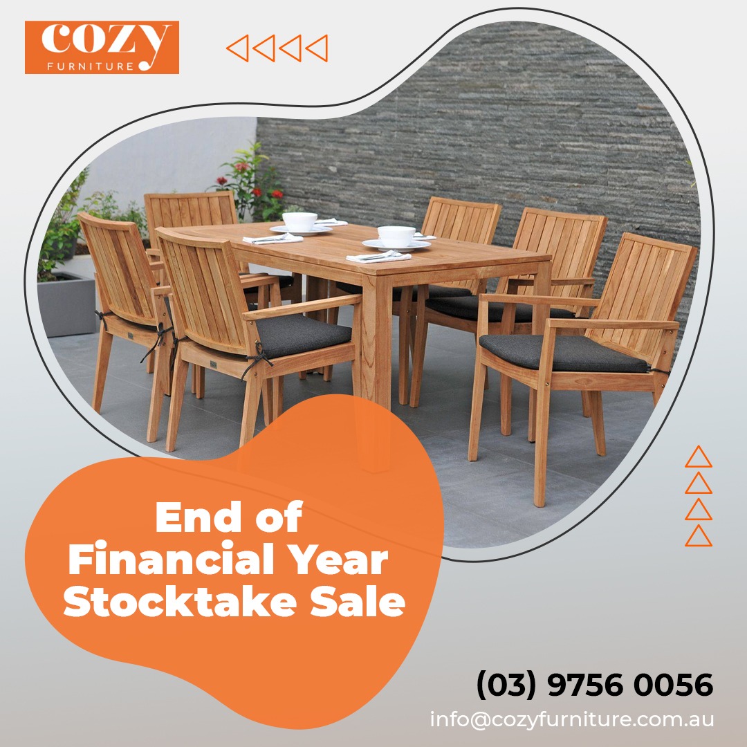 Cozy Furniture Facebook ad: Shop for designer furniture at discounted prices from Cozy…
