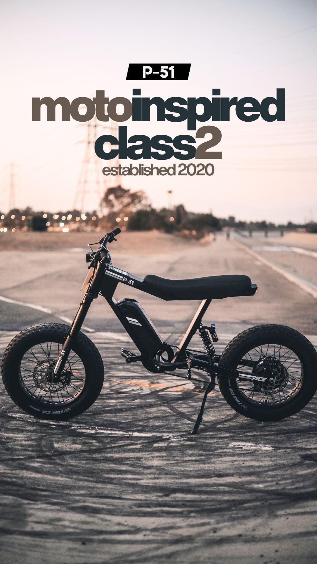 P-51 Electric Bike Company Facebook ad from May 18, 2026