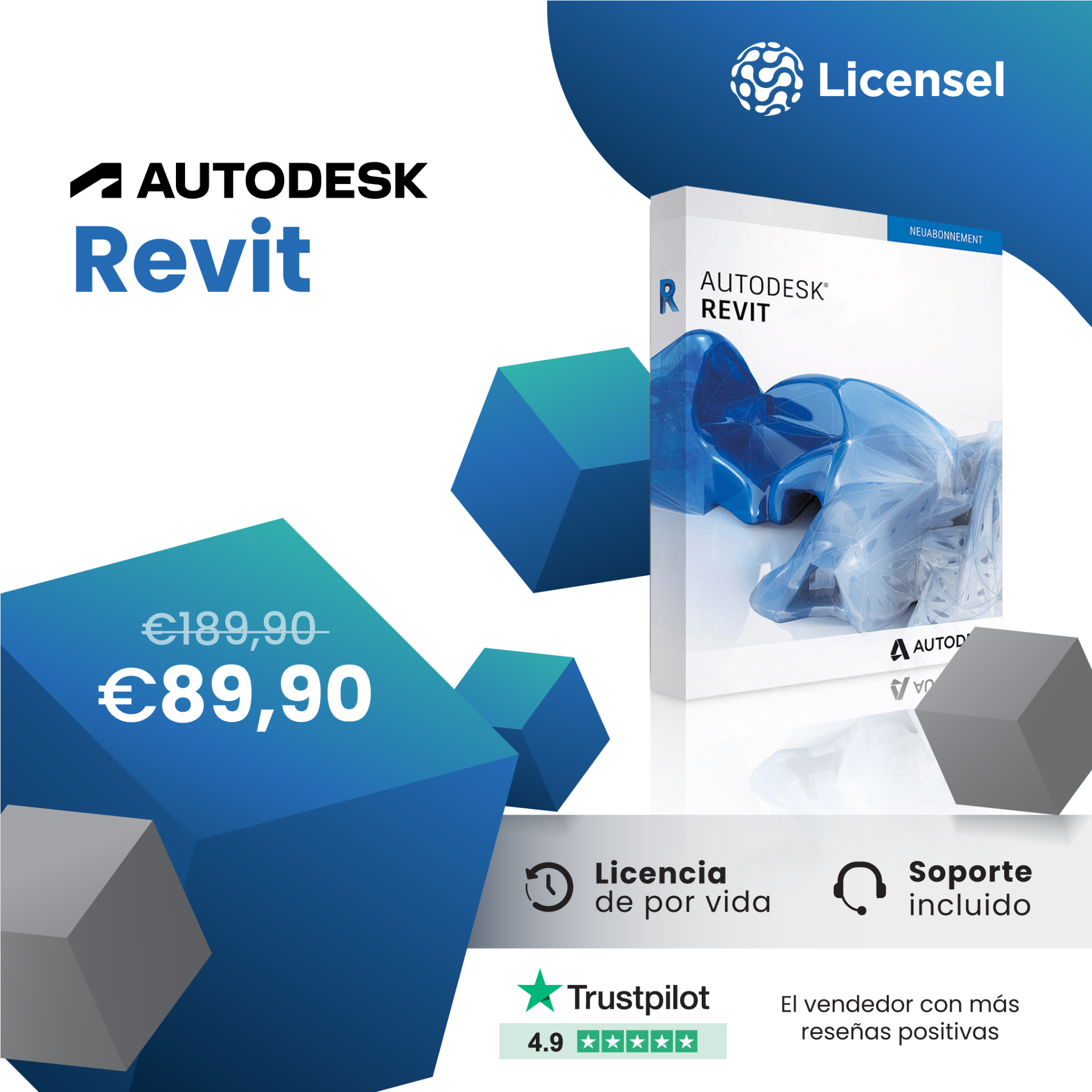 Licensel Facebook ad from Apr 16, 2026