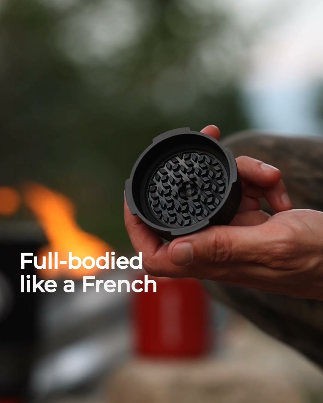 AeroPress Facebook ad: Press for Better Coffee