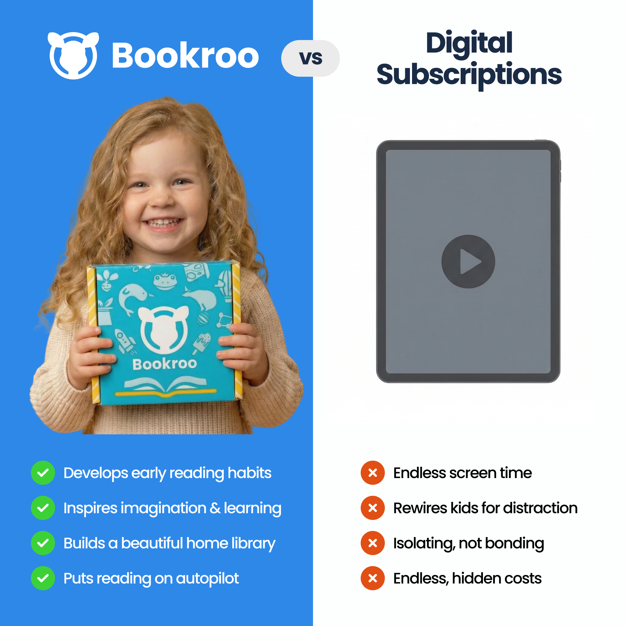 Bookroo Facebook ad