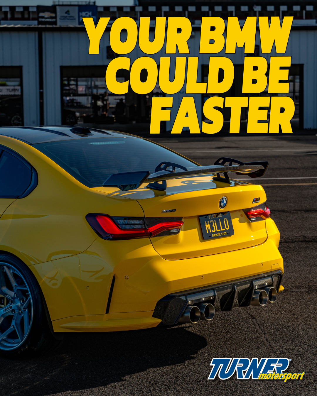 Turner Motorsport Facebook ad