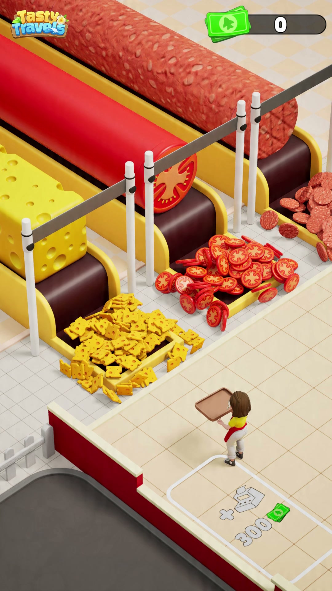 Tasty Travels: Merge Game Facebook ad: Super fun new puzzle game!