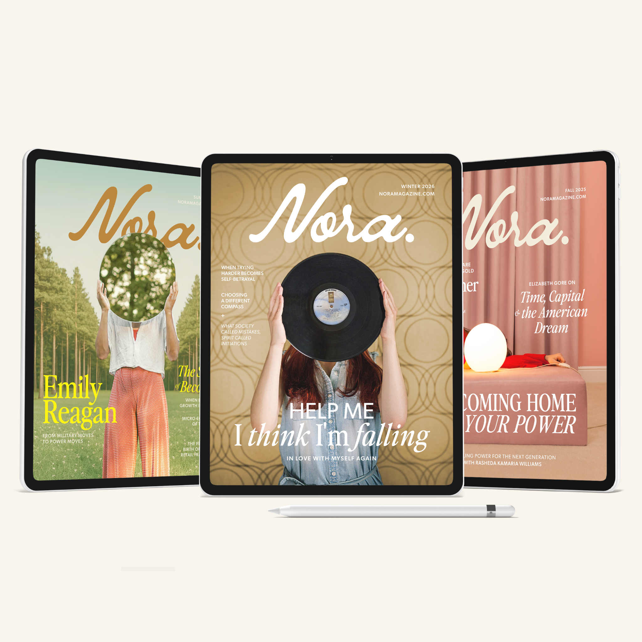 Nora. Magazine Facebook ad