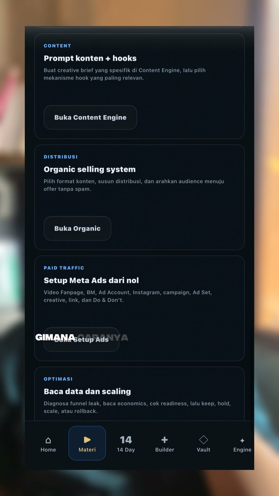 Clearflow Facebook ad: Bukan Cuma Kelas, Ini Sistemnya