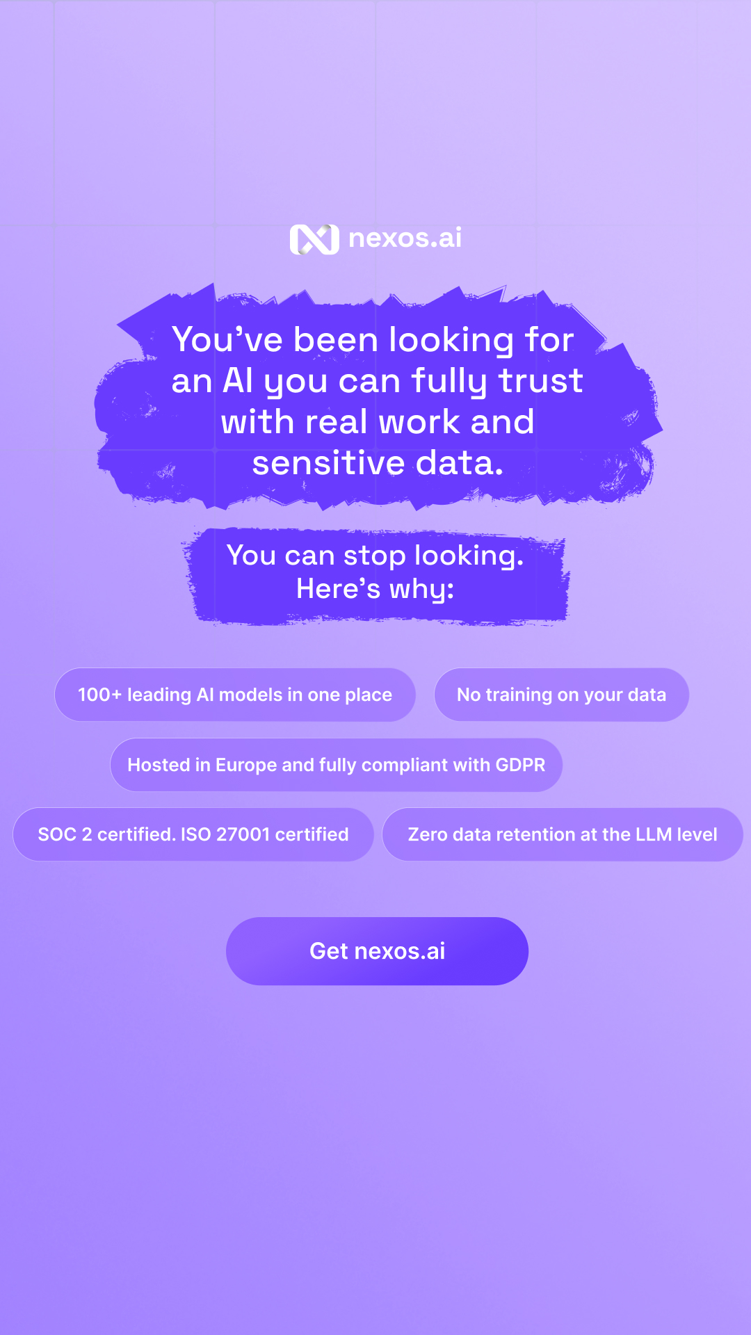nexos.ai Facebook ad