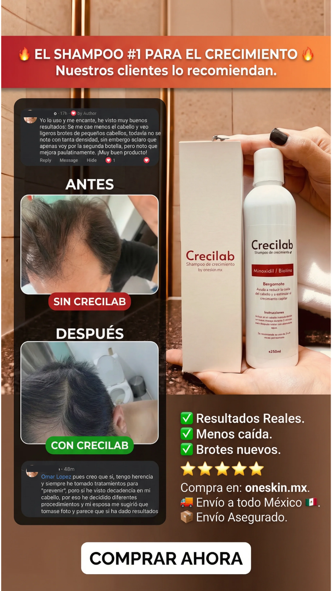 oneskinmx Facebook ad