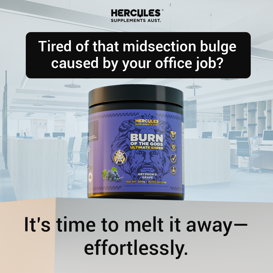 Hercules Supplements Aust Facebook ad
