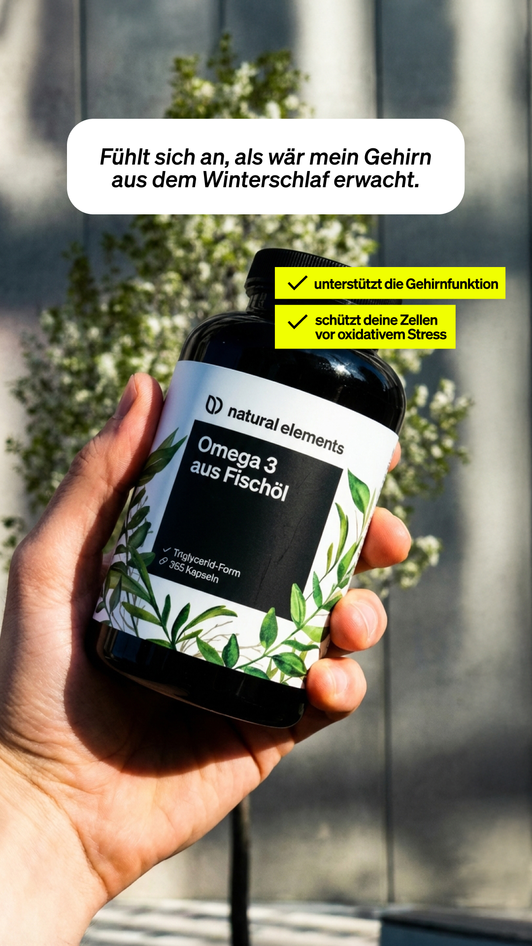natural elements Facebook ad