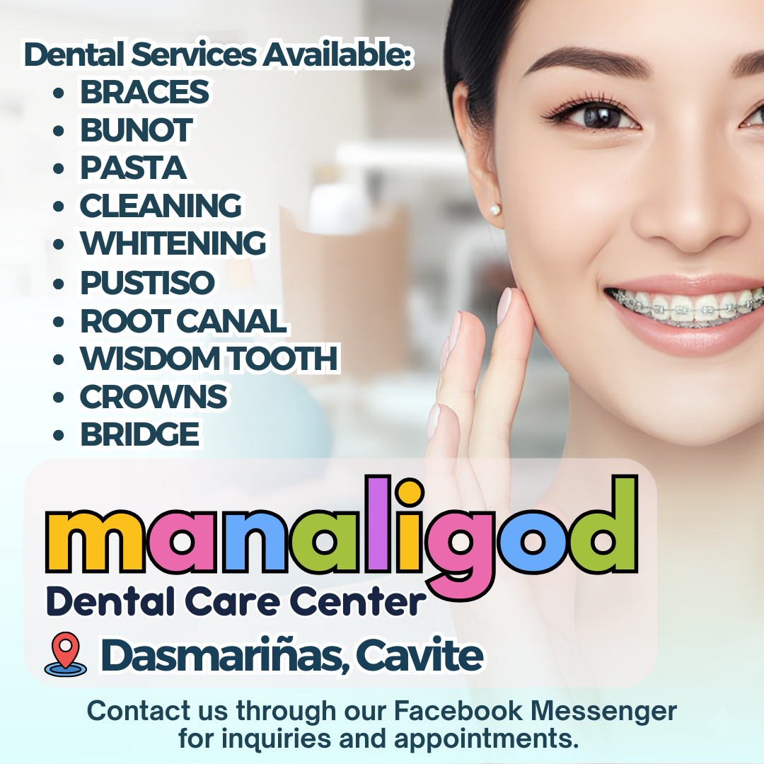 Manaligod Dental Care Center Facebook ad
