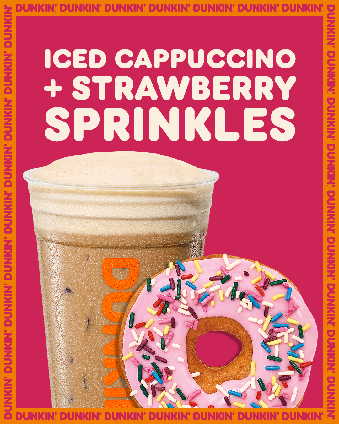 Dunkin' Facebook ad