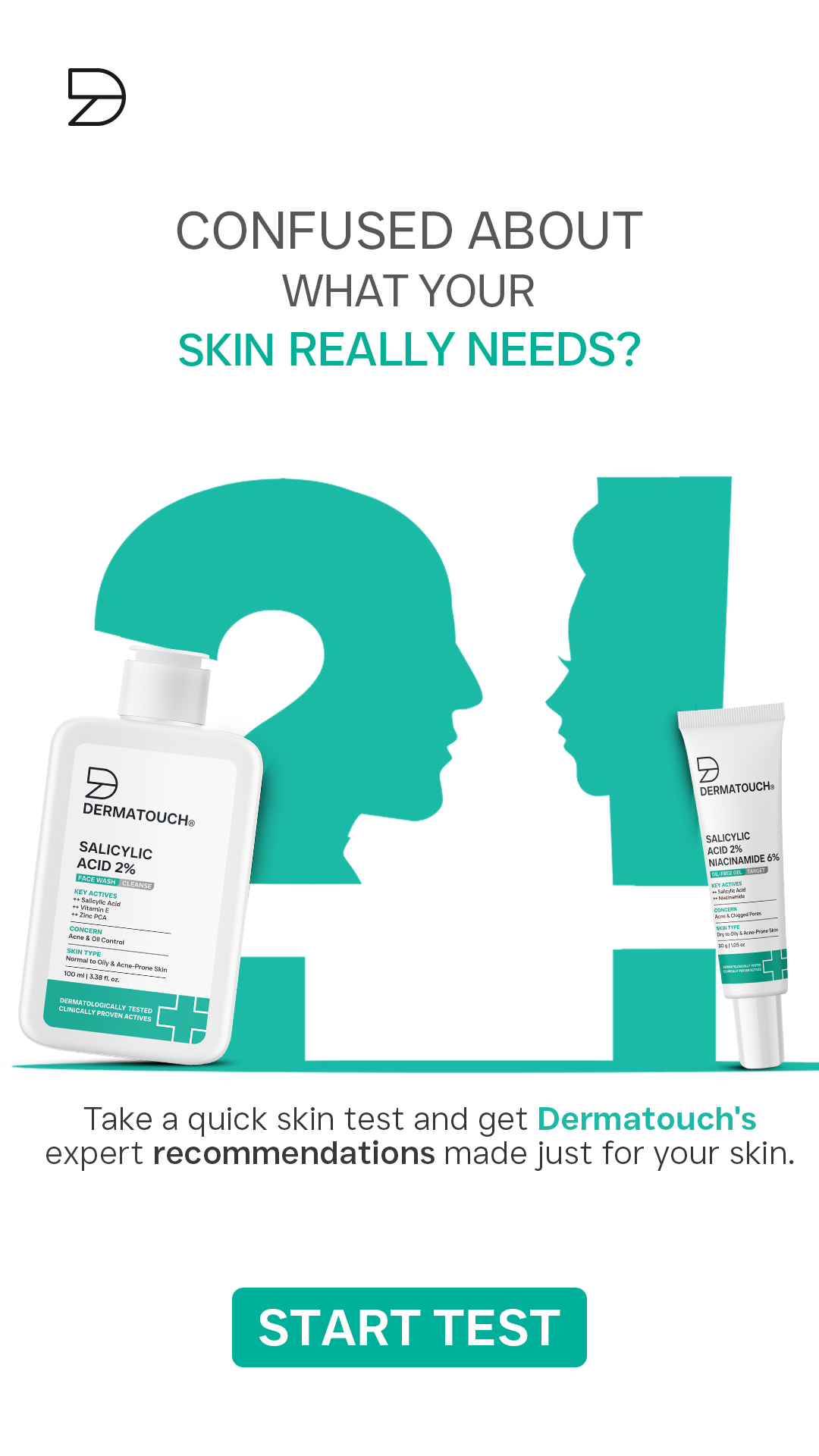 Dermatouch Skincare Facebook ad