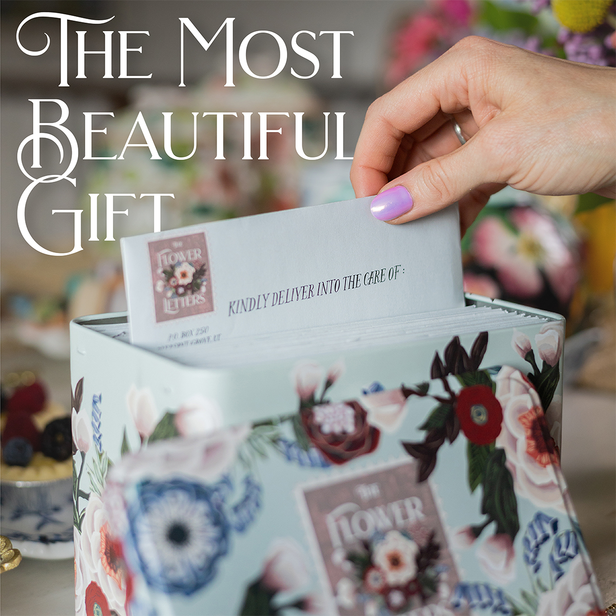 The Flower Letters Facebook ad