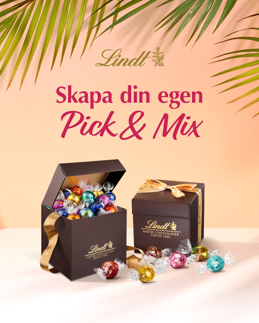 Lindt Facebook ad