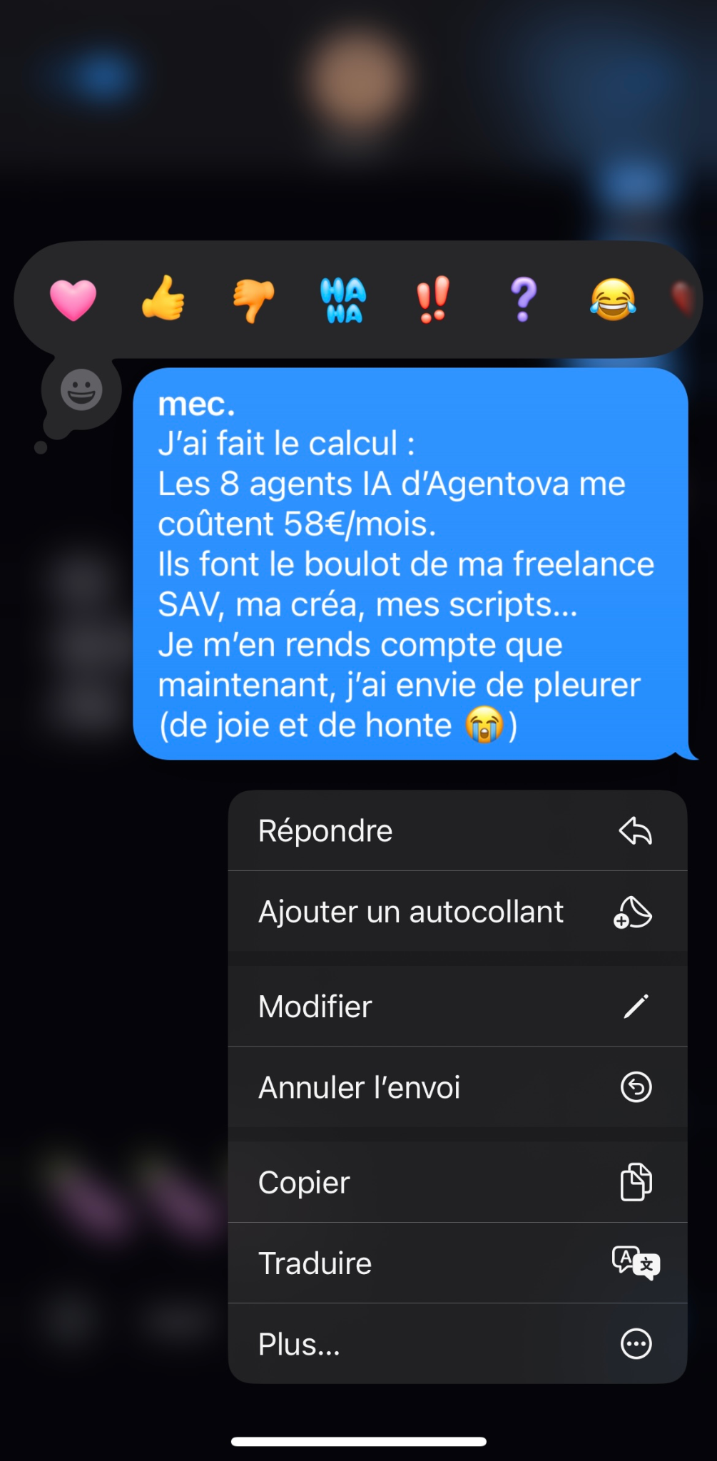 Agentova.ai Facebook ad