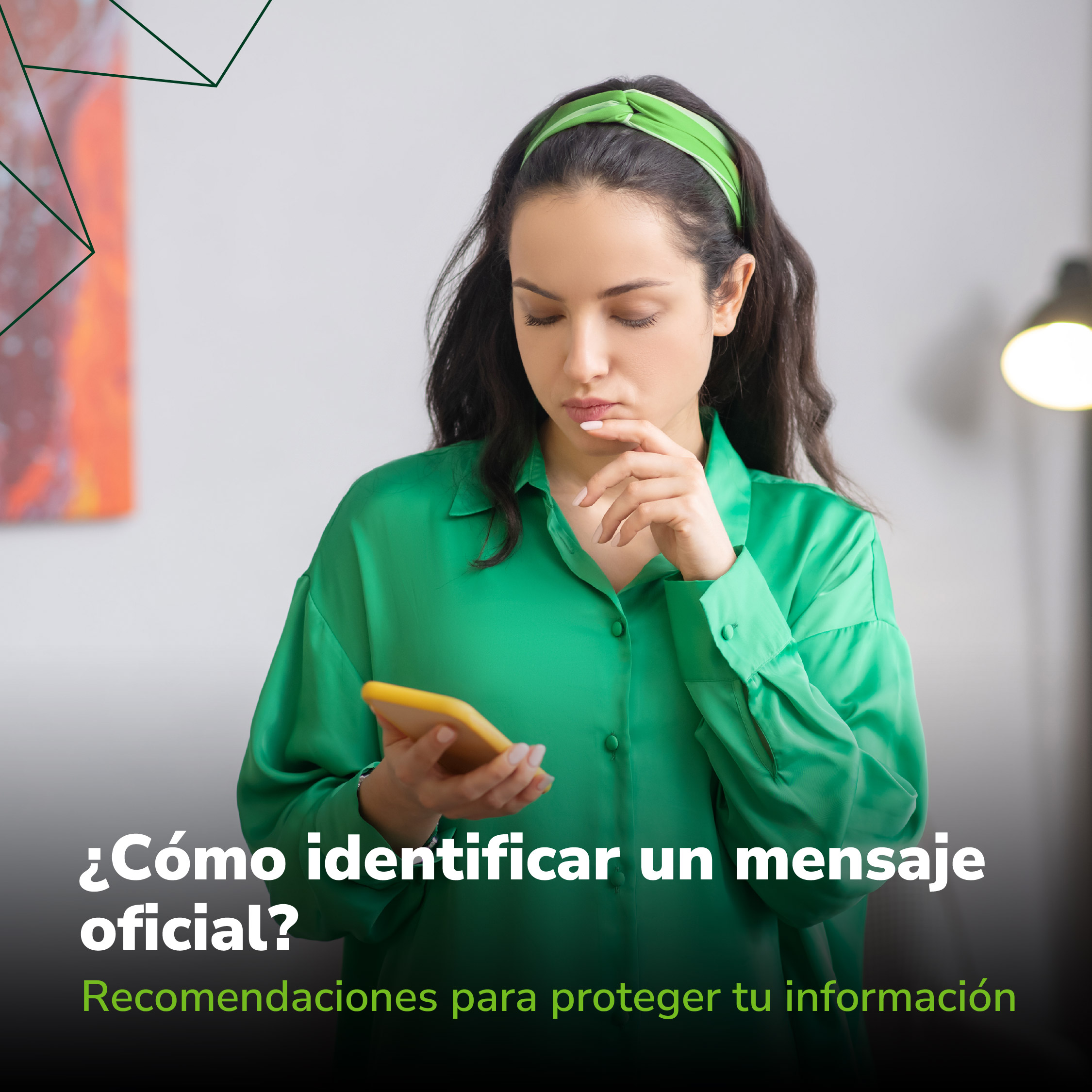 Banpro Nicaragua Facebook ad: Tu seguridad digital es lo más importante.