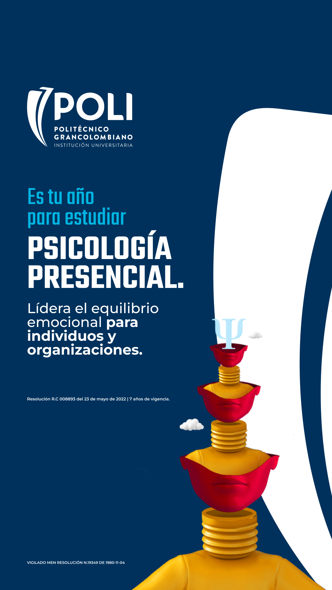 Politécnico Grancolombiano Facebook ad