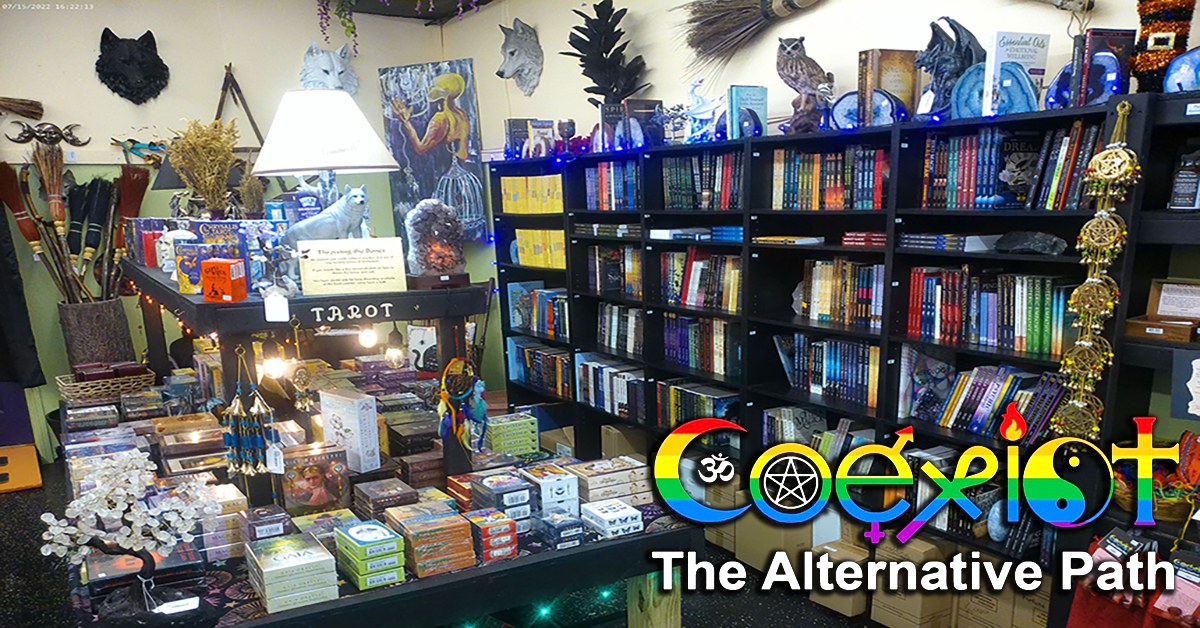 The Alternative Path - Coexist Facebook ad: One of the largest Metaphysical Shops, You'll LOVE…
