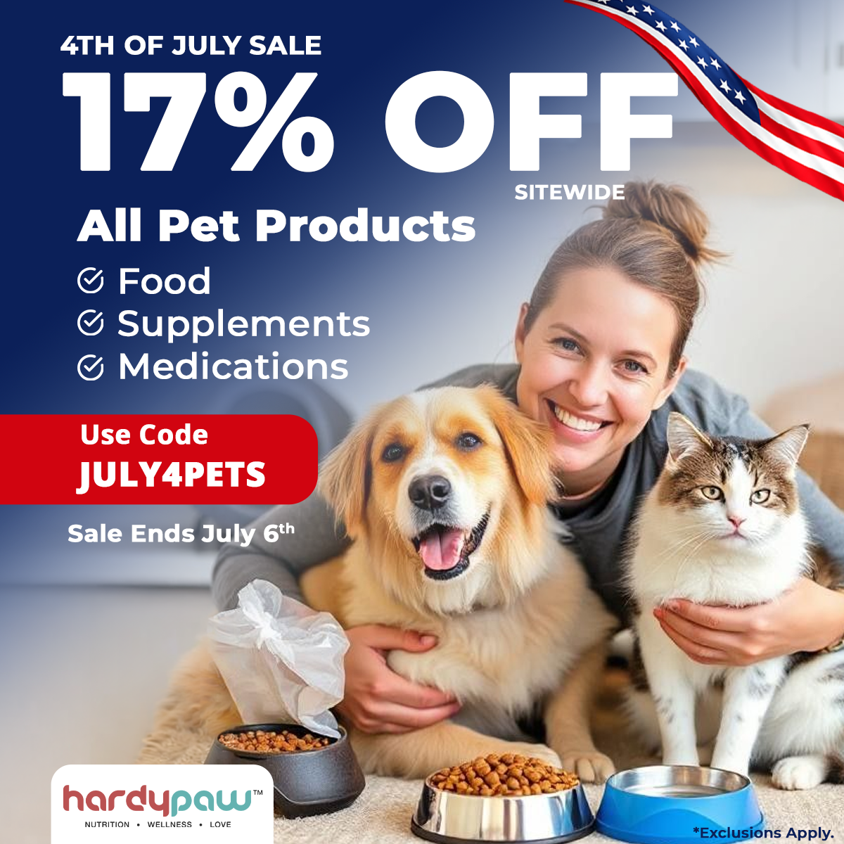 HardyPaw Facebook ad