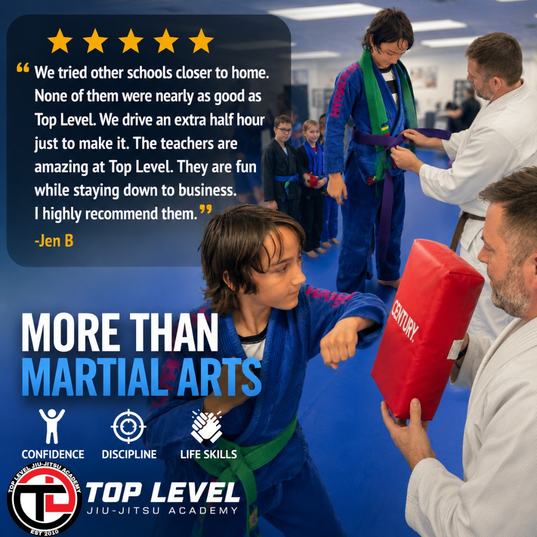 Top Level Martial Arts Facebook ad