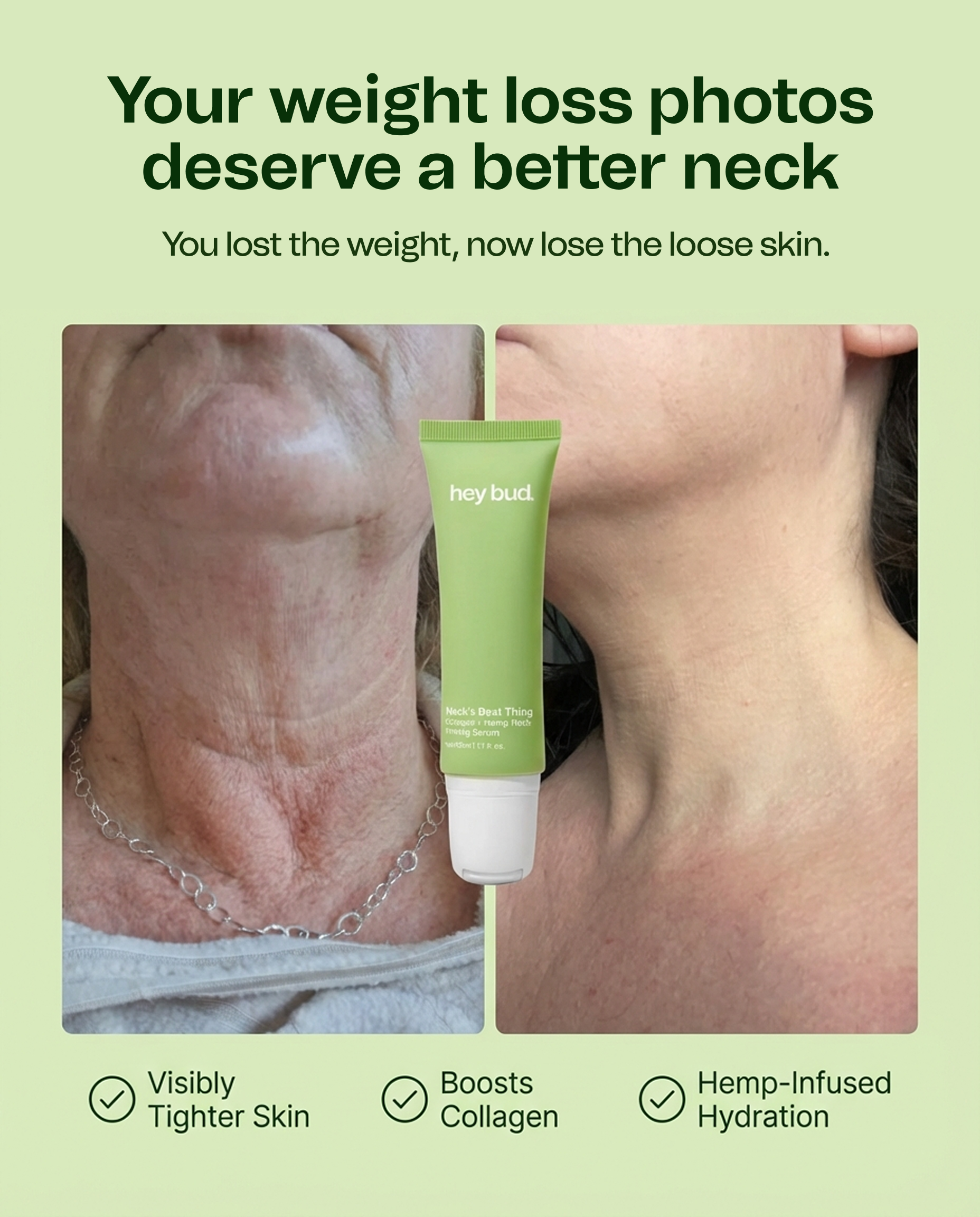 Hey Bud Skincare Facebook ad