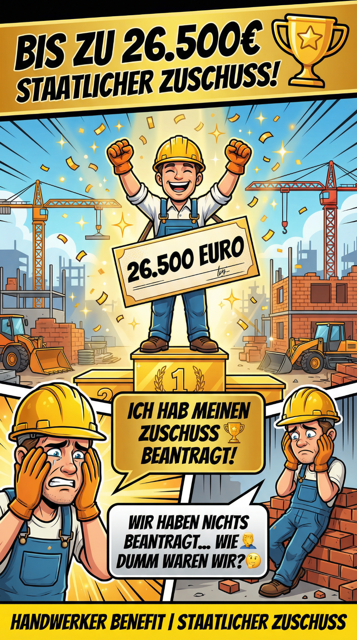 Handwerker Benefit Facebook ad