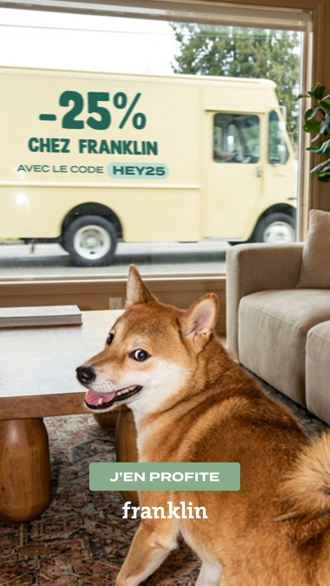 Franklin Pet Food Facebook ad