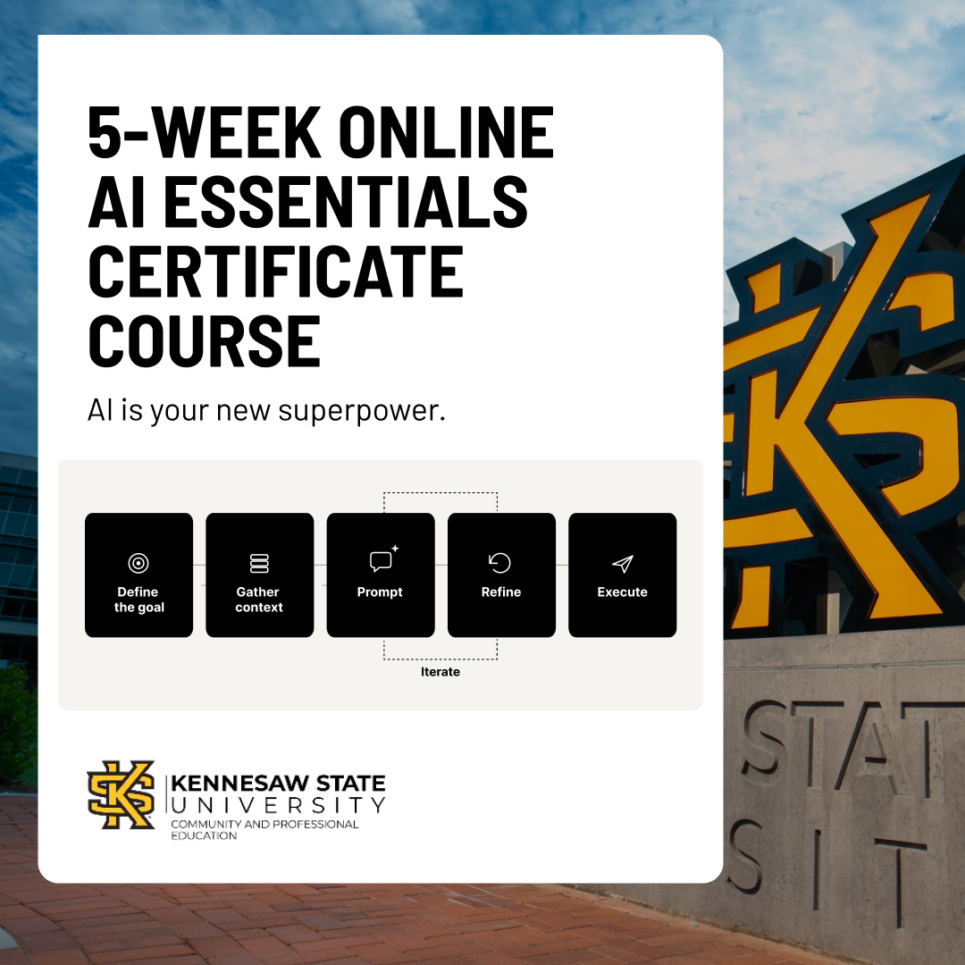 KSU Community and Professional Education Facebook ad