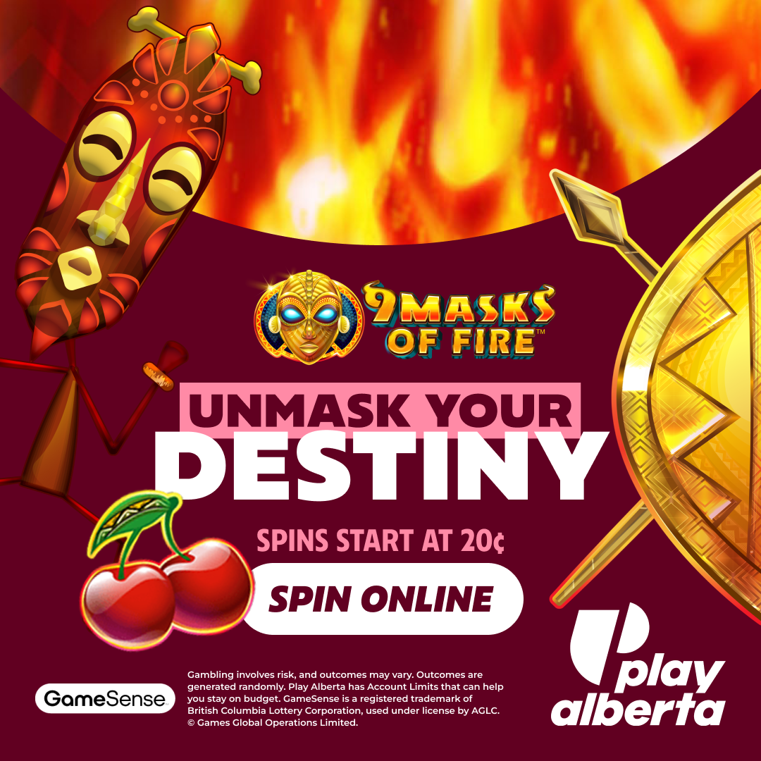 Play Alberta Facebook ad: Feel The Rhythm Of The Reels