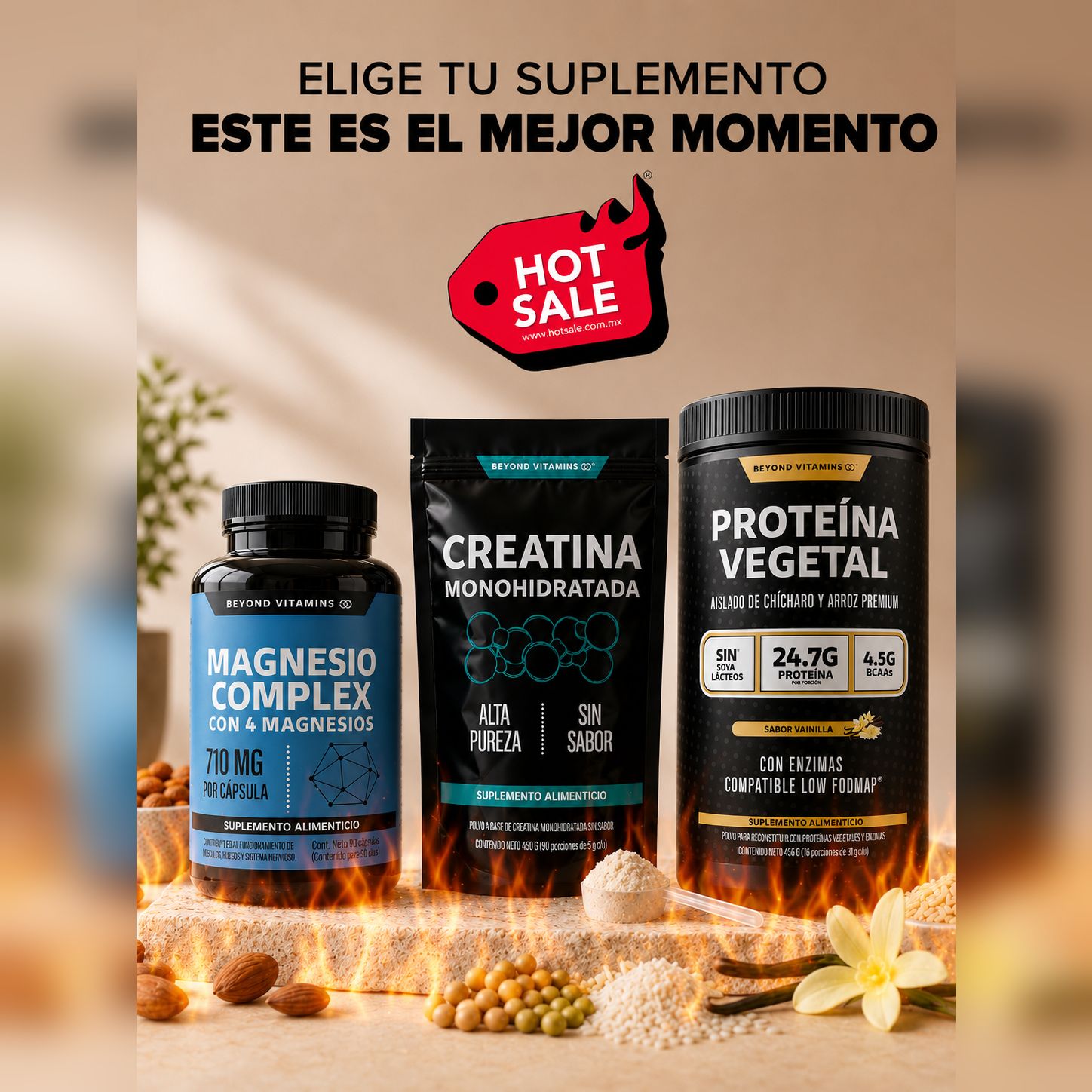 Beyond Vitamins Facebook ad