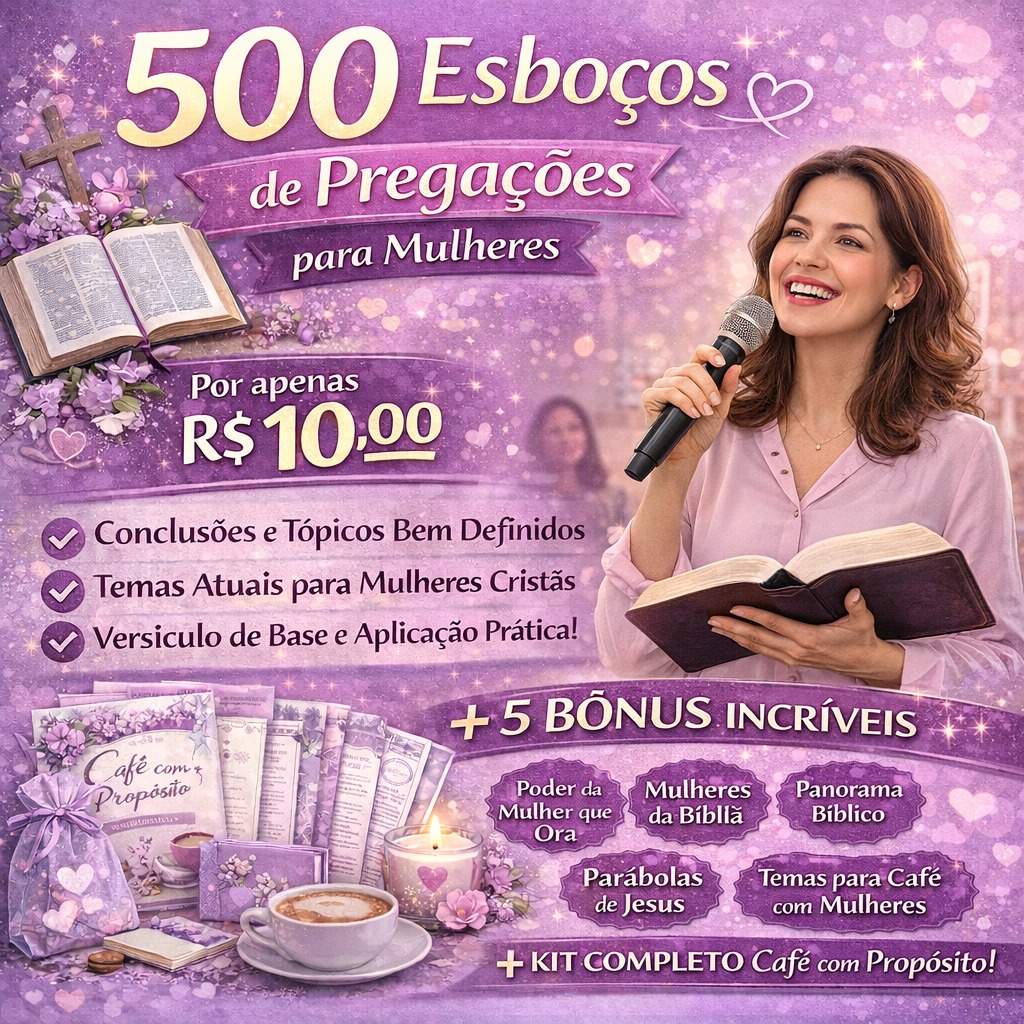 Editora Fonte Viva Facebook ad: Pregações Femininas com Base Bíblica