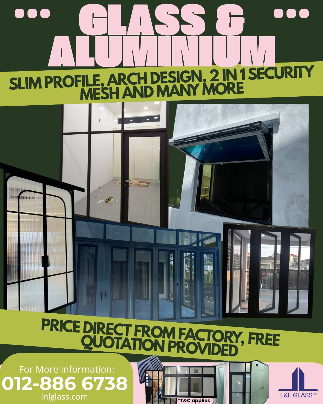 L&L Glass - Aluminium Doors & Windows Facebook ad: L & L Glass - Aluminium Doors &…