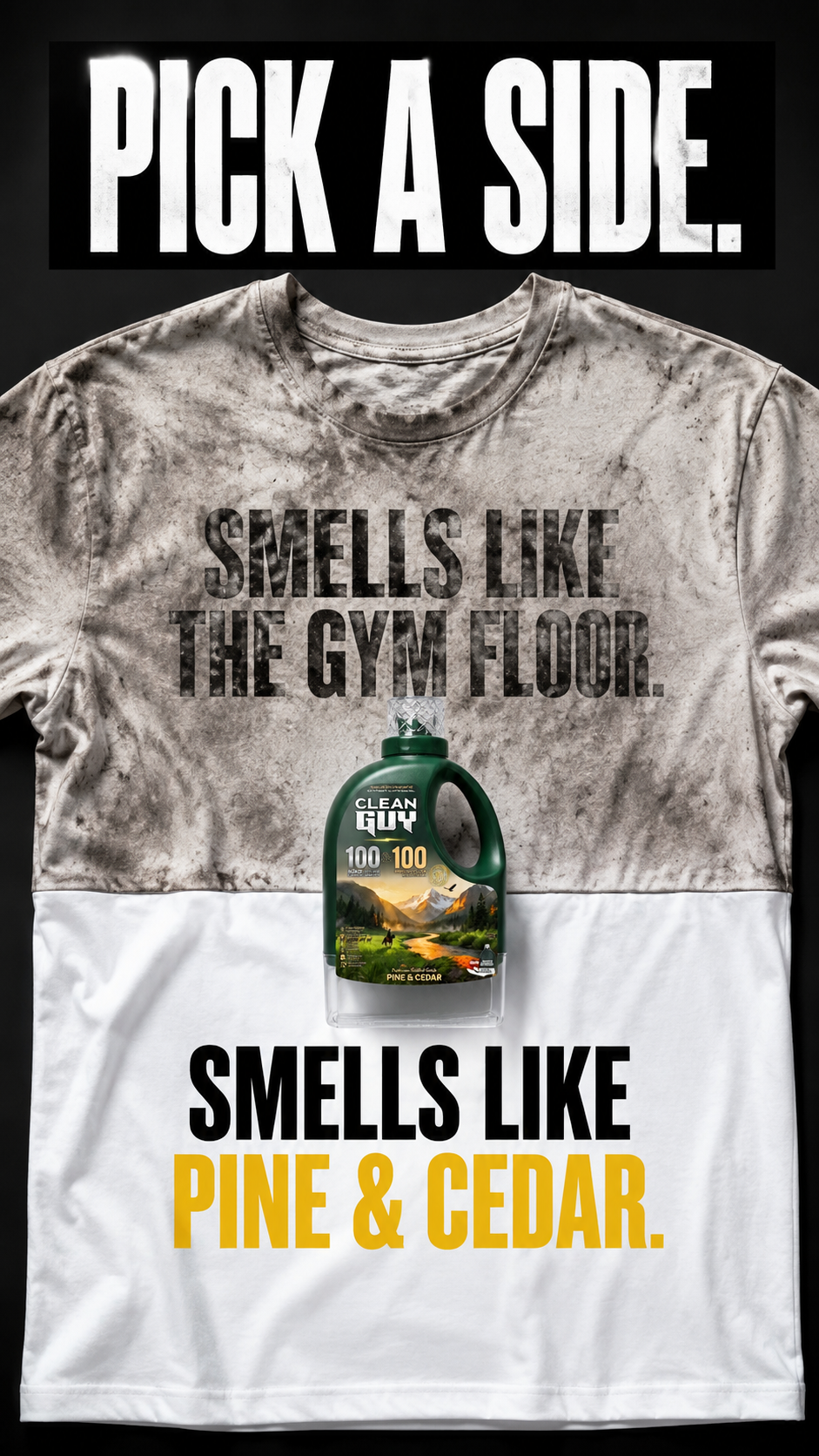 Clean Guy Facebook ad