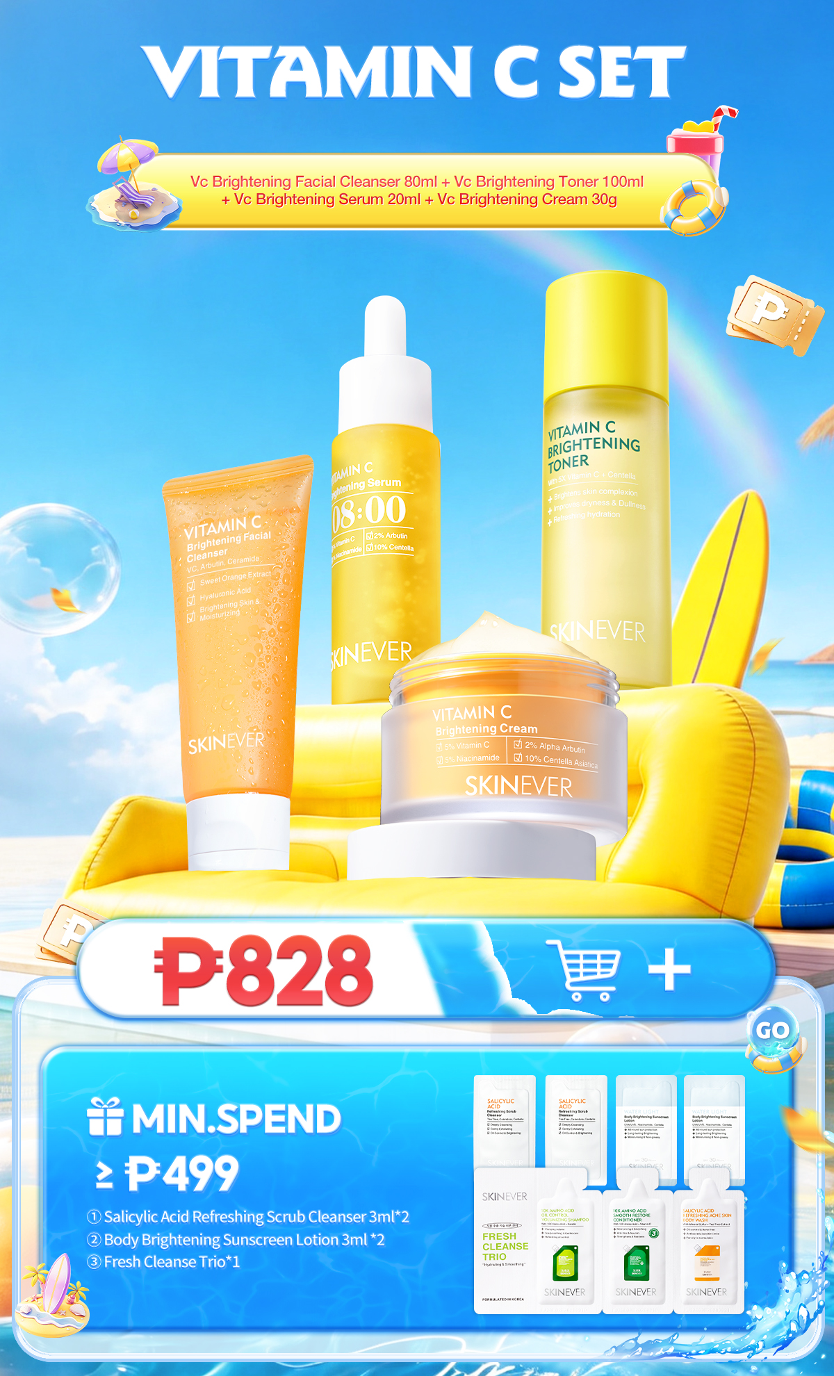 Skinever PH Facebook ad