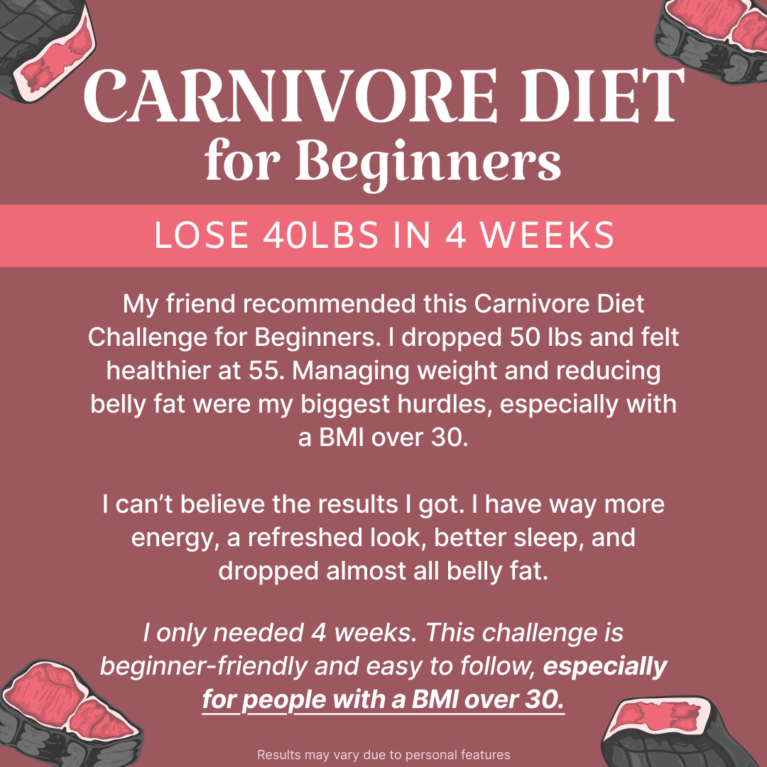 Carnimeat Facebook ad: Start Transformation Now!